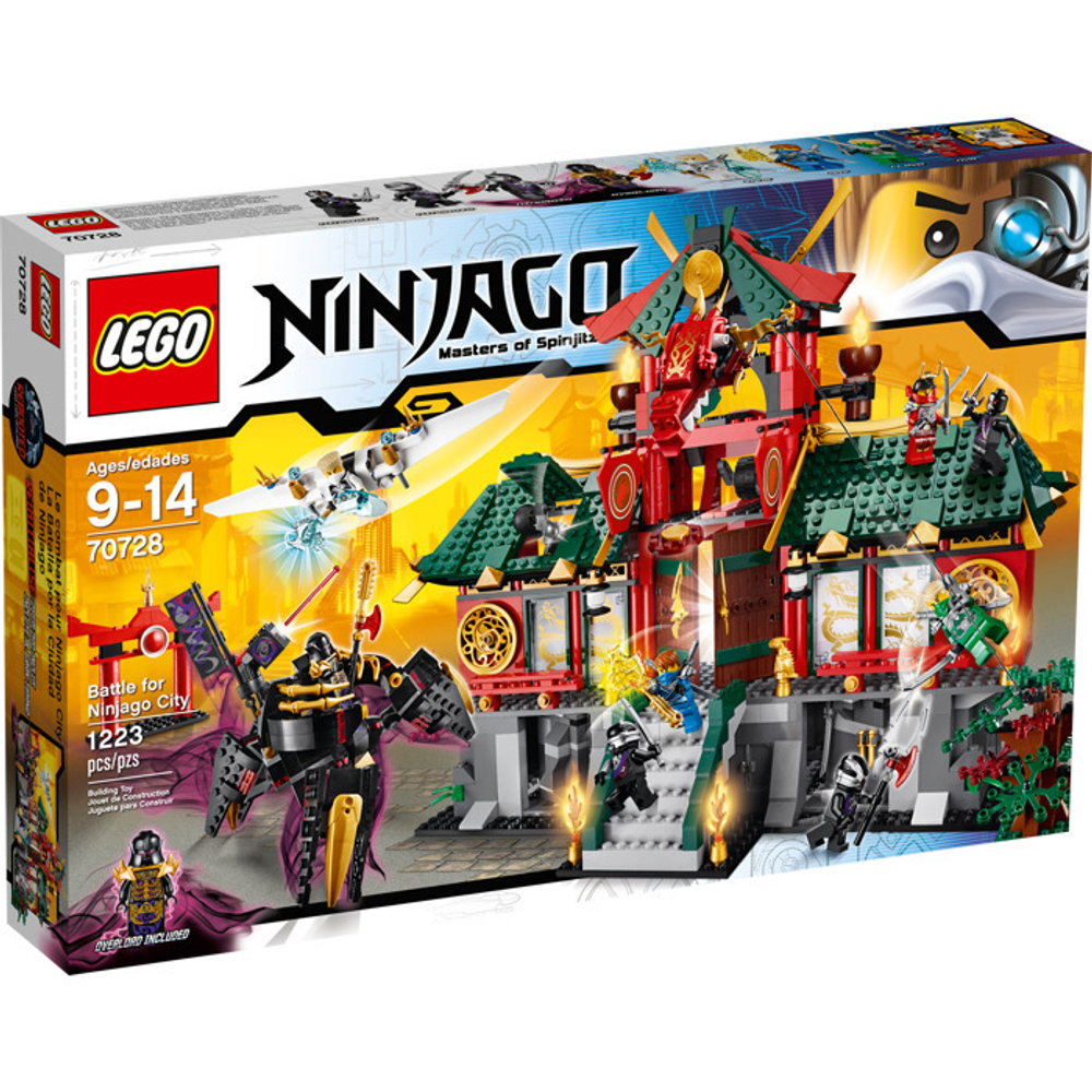 LEGO Ninjago: Битва за Ниндзяго Сити 70728 — Battle for Ninjago City — Лего Ниндзяго