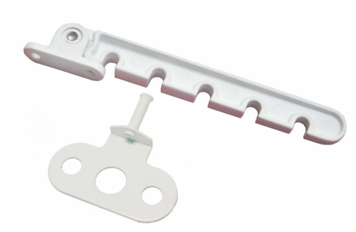 Ограничитель открывания пласт 5-ти позиц белый