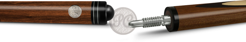 10-10-Р Кий Классик 17-запильный 2 РС, черн.граб/лайствуд(РС)