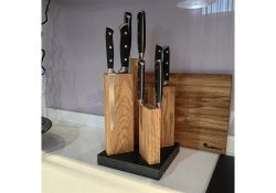 Подставка для ножей магнитная Woodinhome KS051SON-ST Stonehengeфотография - 3