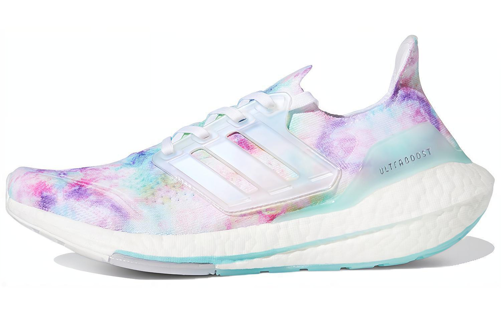 Кроссовки Adidas Ultraboost 21 "Tie-Dye" Tpu (Женская размерная сетка)