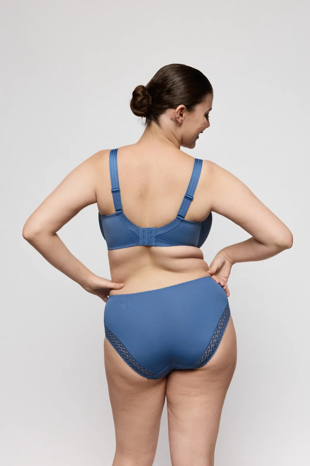 PRIMADONNA MONTARA Трусы с высокой талией, джинсовый синий