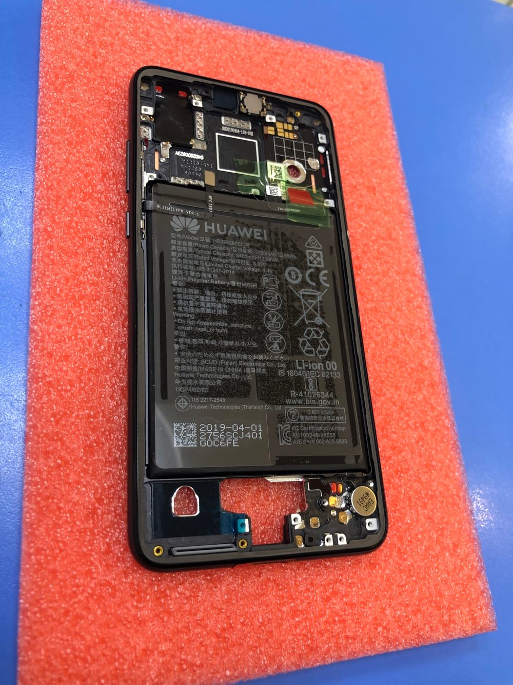 Huawei (Хуавей) P20  Средняя часть корпуса в сборе с аккумулятором Оригинал Сервисная