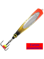 Блесна для рыбалки зимняя AQUA ШНЯГА