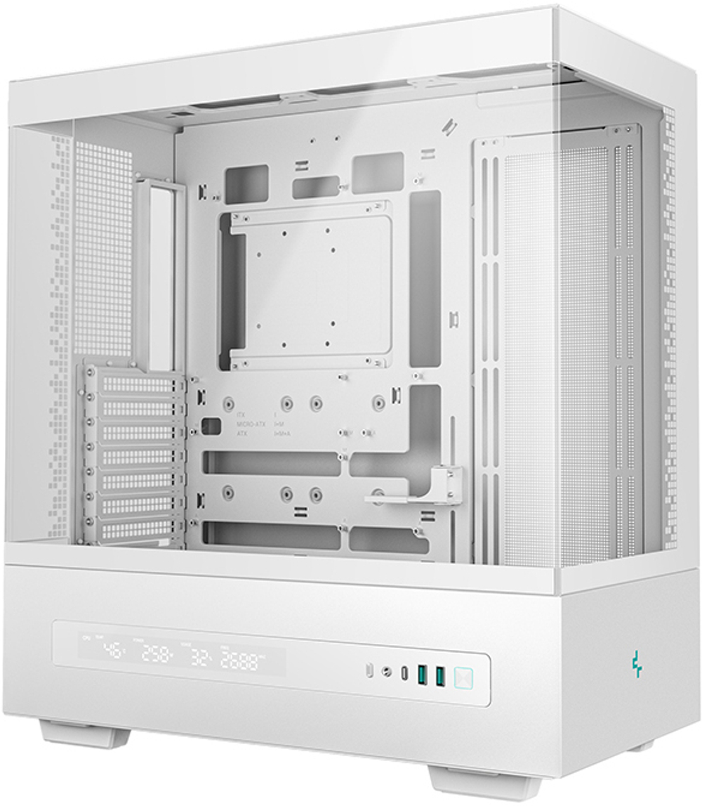 Корпус ATX Deepcool CH690 DIGITAL WH