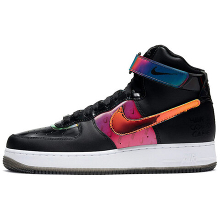 Кроссовки Nike Air Force 1 High 07 LV8 Black White Bright Crimson