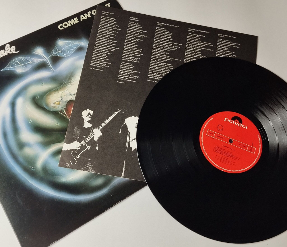 Винтажная виниловая пластинка LP Whitesnake Come An Get It (Japan 1981) (No Obi)