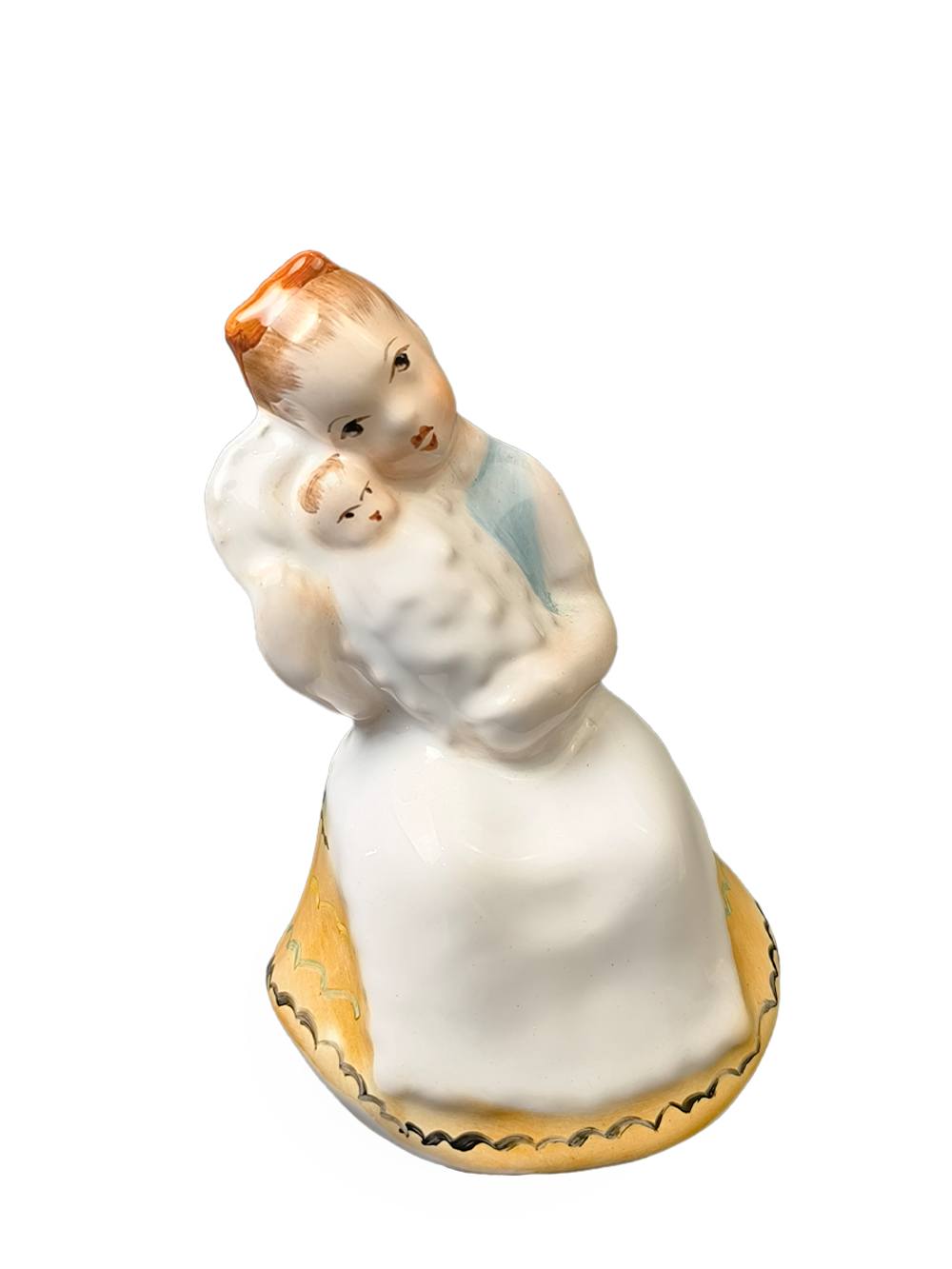 Фарфоровая статуэтка "Мать с ребенком" Венгрия