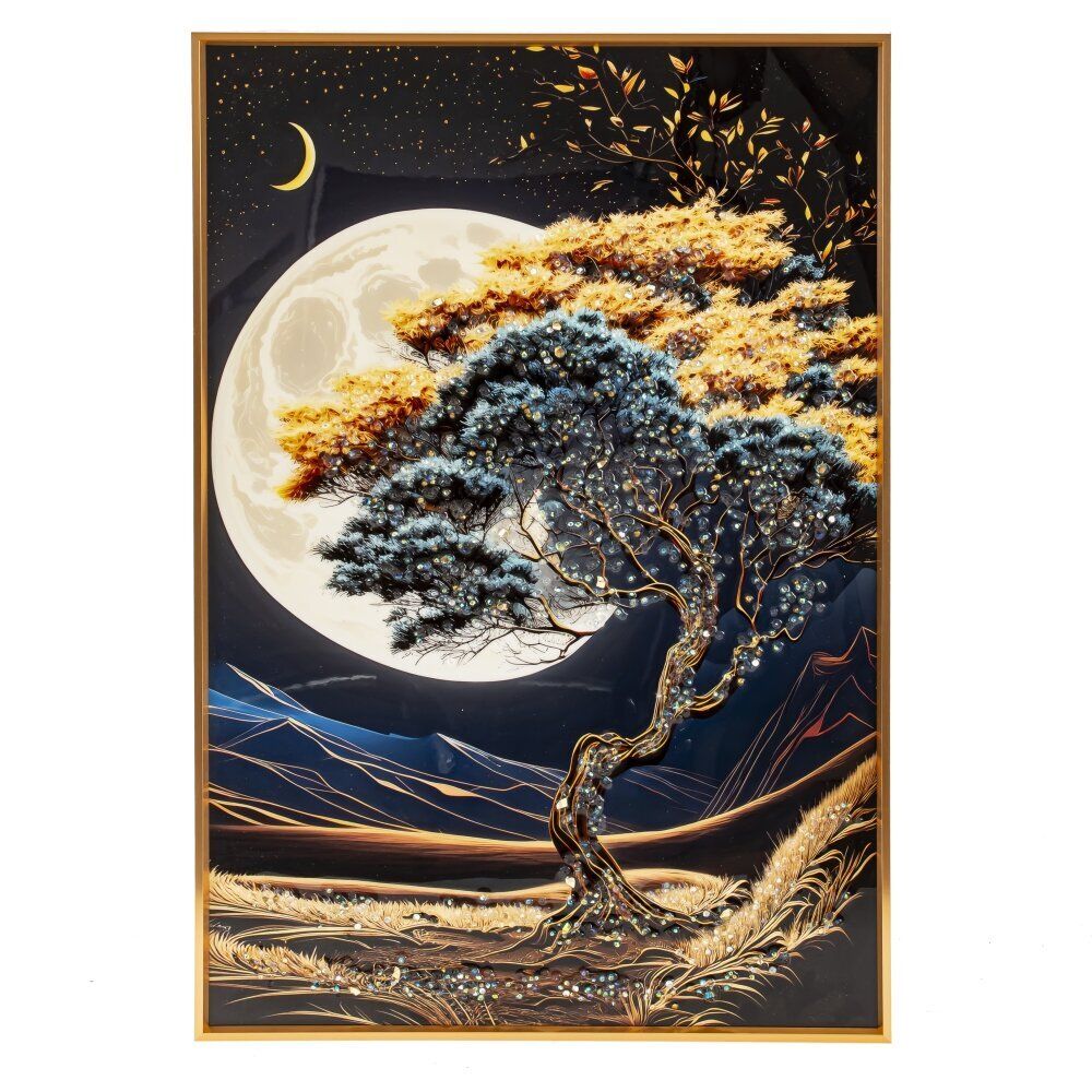 GAEM Панно с кристальным декором, L40 W3,5 H60 см