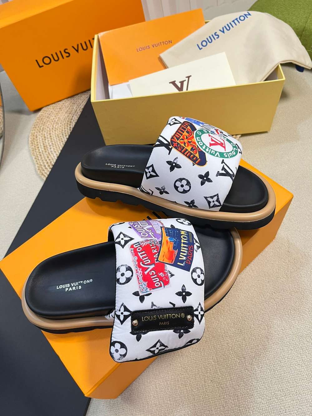 Louis Vuitton Pool Pillow Flat Comfort Mule