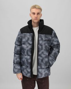 Пуховик Downjacket Tie Dye Grey