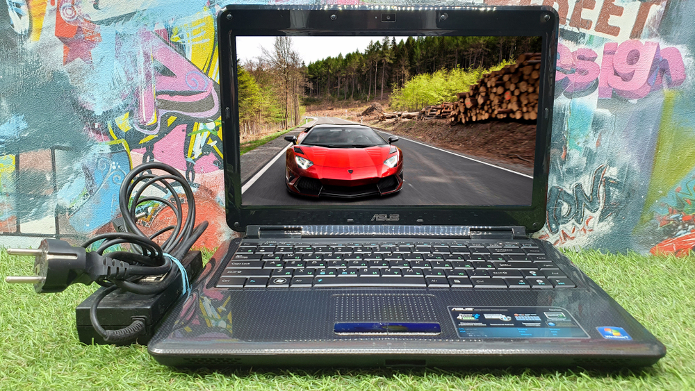 Ноутбук ASUS 1366х768, Intel Core Duo T7500 2.20 GHz, 4 Gb Windows 7 Home K40AB 90nvua2191535lxc106y