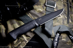 Тактический нож Байкал-2 Черный Эластрон