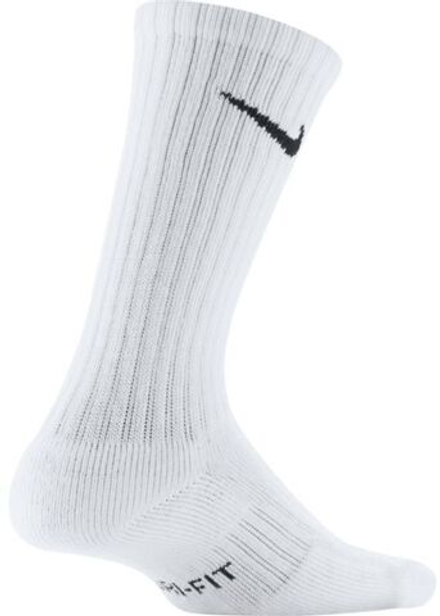Теннисные носки Nike Performance Cushioned Crew 3P - white/black