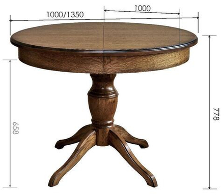 Стол «Верди» П4.487.4.03 (317.01)