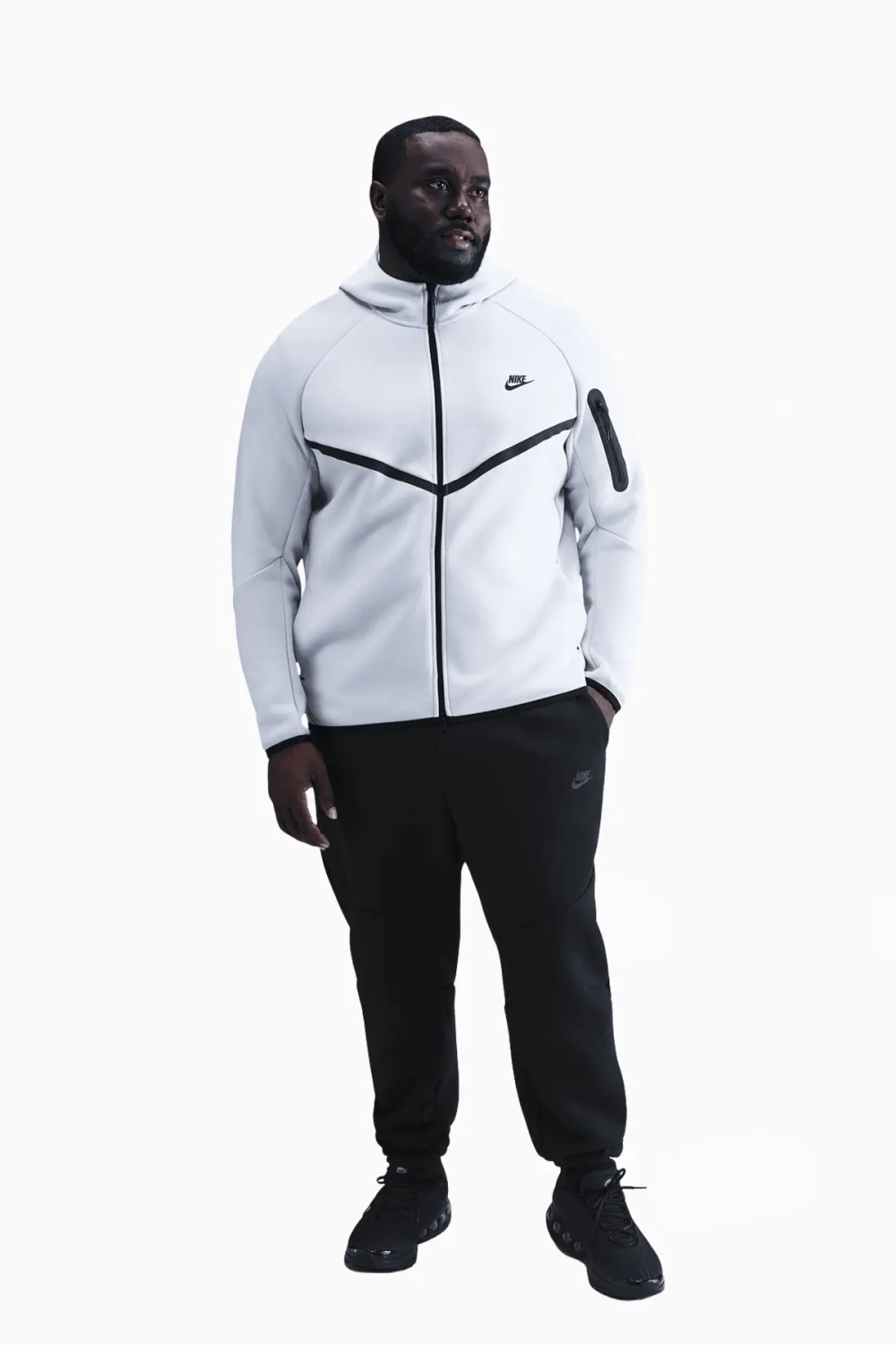 Кофта Nike Sportswear Tech Fleece Windrunner - белый