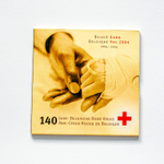 Belgium 2004 Year Set "140 Years of the Red Cross" with Commemorative Medal