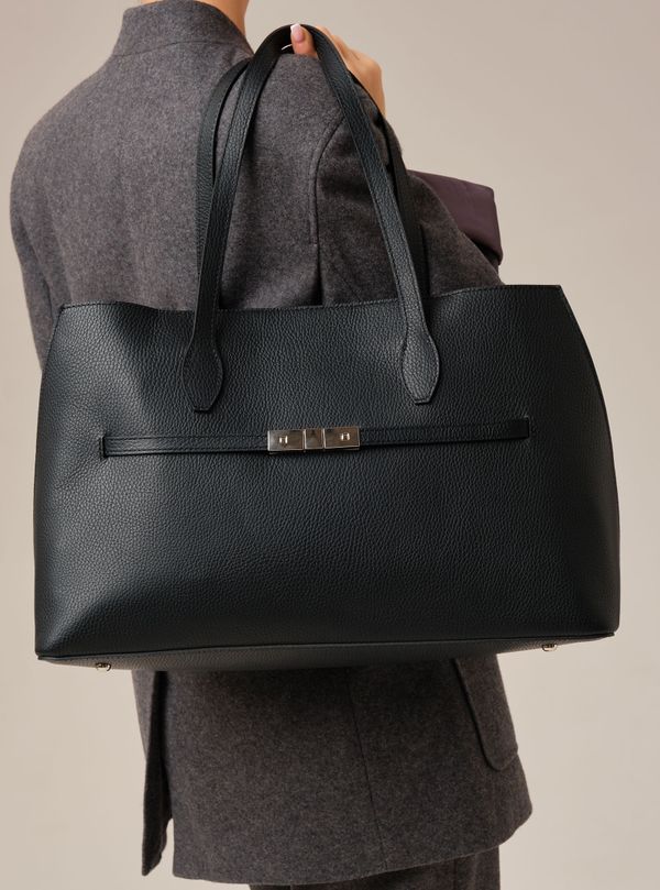 Кожаная сумка Bossy DBR 31382 черный