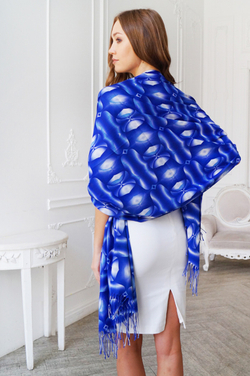 LIGVIANNI Палантин Kerchief Sea Surface