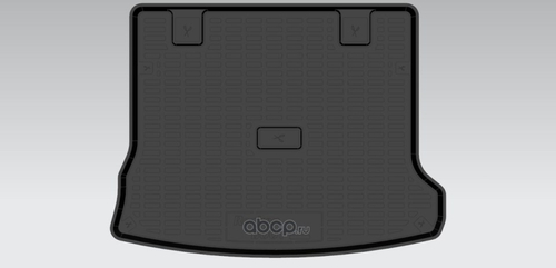 Коврик багажника /Lada Largus/ (12-21) 7-ми мест. (REZKON)