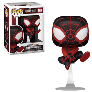 Фигурка Funko POP! Bobble Marvel Games Miles Morales Miles Bodega Cat Suit