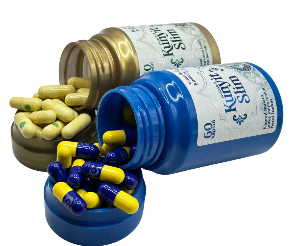 Kunyit Slim 120 капсул для безопасного похудения