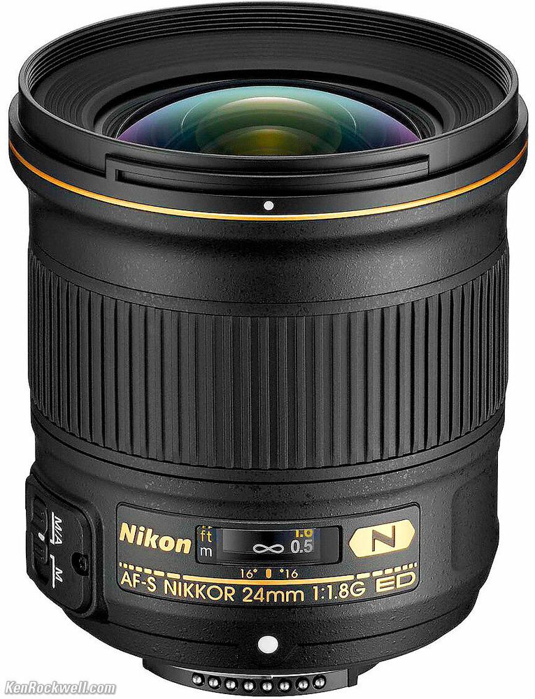 Nikon 24mm f/1.8G ED AF-S Nikkor