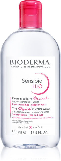 Bioderma Sensibio H2O - мицеллярная вода для чувствительной кожи /   500  ml  / GTIN 3401398335755
