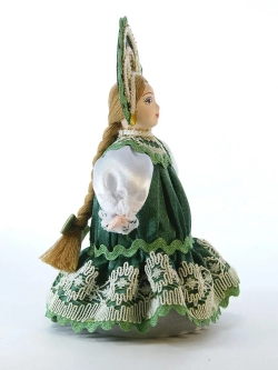 Кукла коллекционная Прасковья в русском костюме