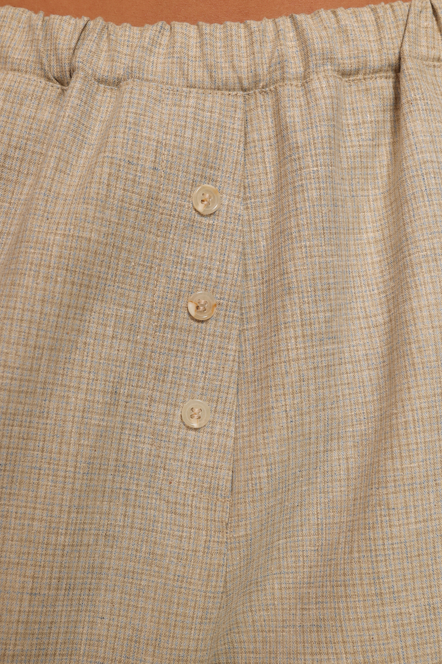 Брюки на резинке из хлопка