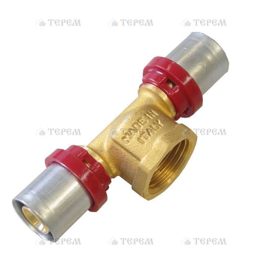 TIEMME  Тройник с внутренней резьбой 26х1/2&#39;&#39;x26