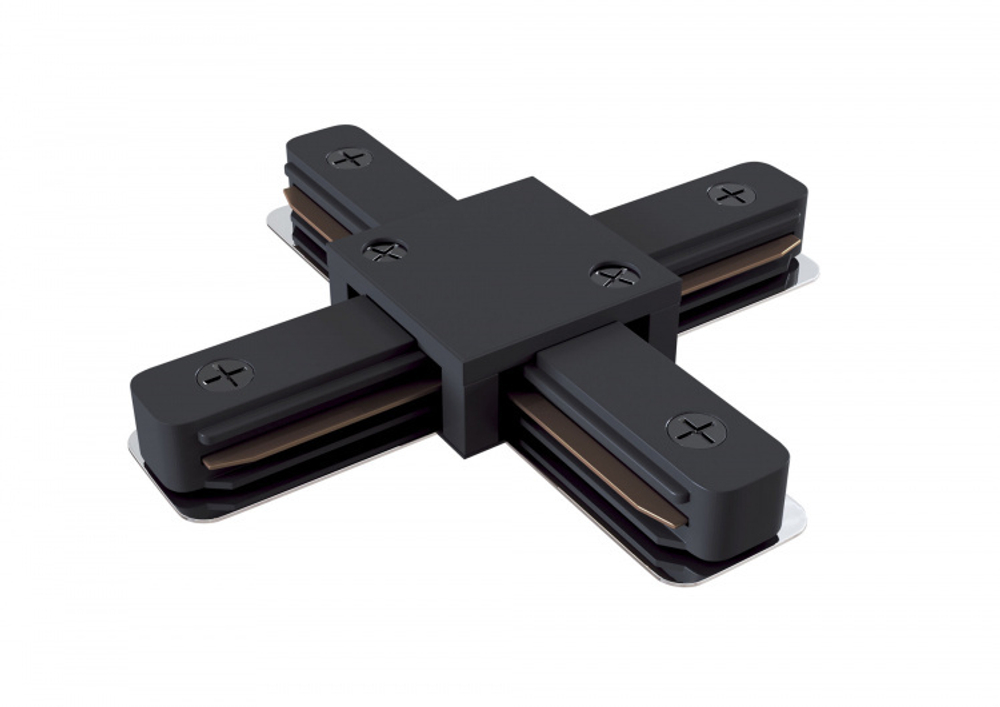 Соединитель "X"-образный для однофазного шинопровода  Maytoni Technical TRA001CX-11B черный