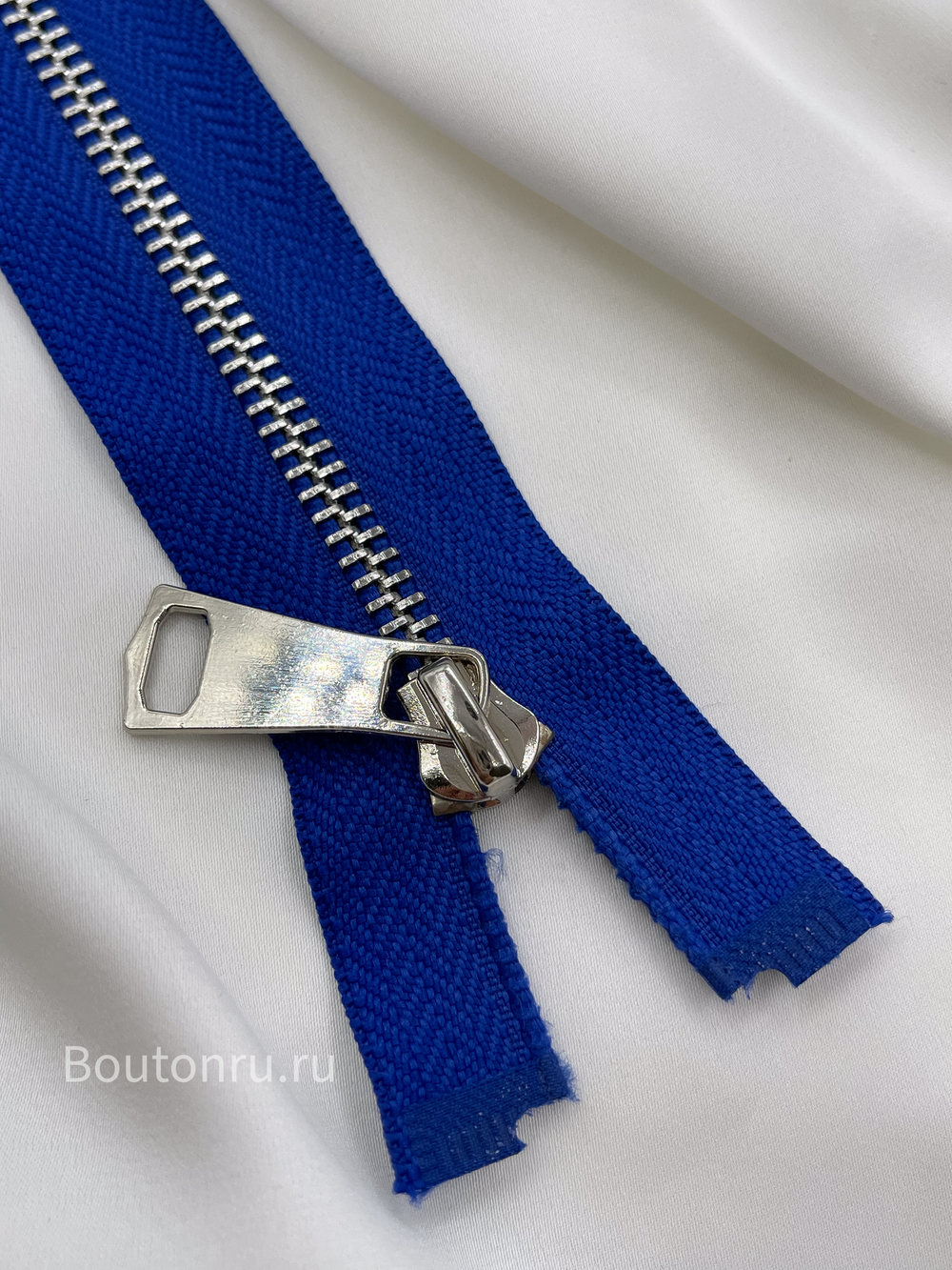 Молния синяя серебро