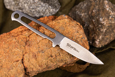 Туристический нож Sturm Mini Niolox StoneWash