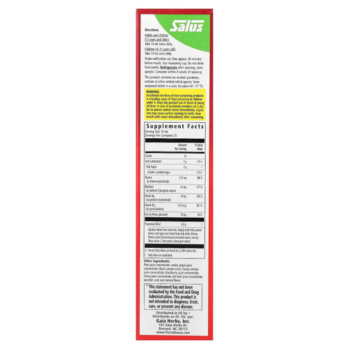 Floradix, Floradix®, железо и травы, жидкая формула с железом и витаминами, 250 мл (8,5 жидк. Унции)