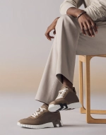 Мужские кроссовки Hermes Bouncing цвета хаки