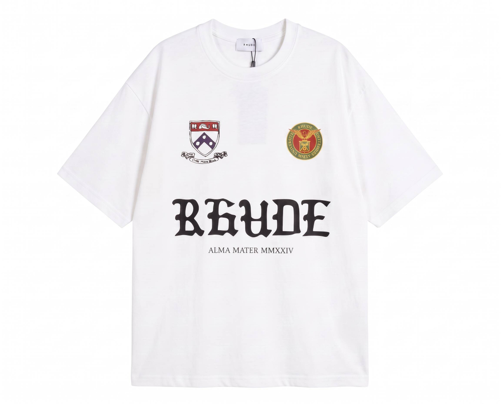 Футболка Rhude Alma Mater (White)