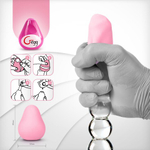 Gvibe Gegg Pink - яйцо-мастурбатор, 6.5х5 см. розовый