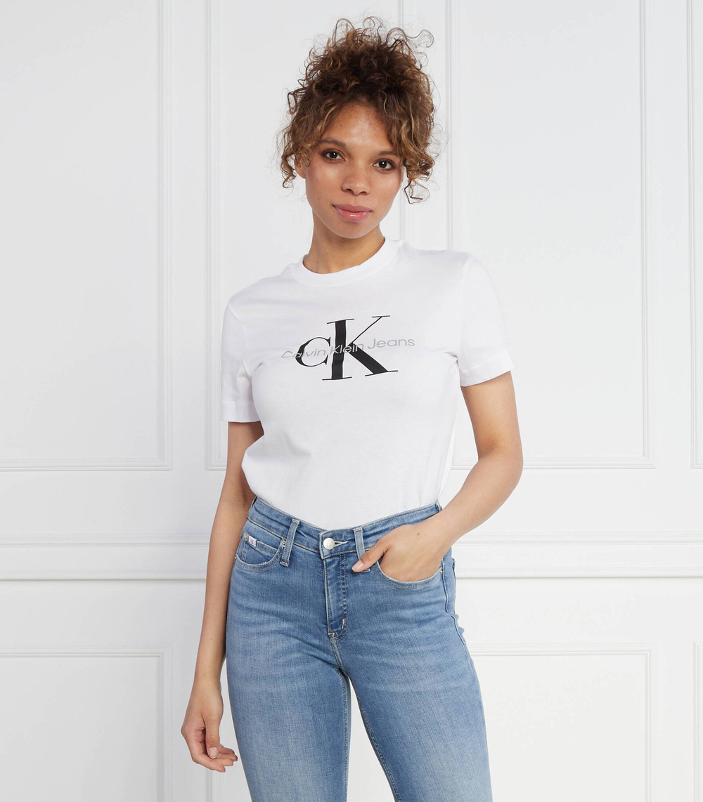 Футболка CORE MONOLOGO CALVIN KLEIN JEANS - белый(J20J219142)