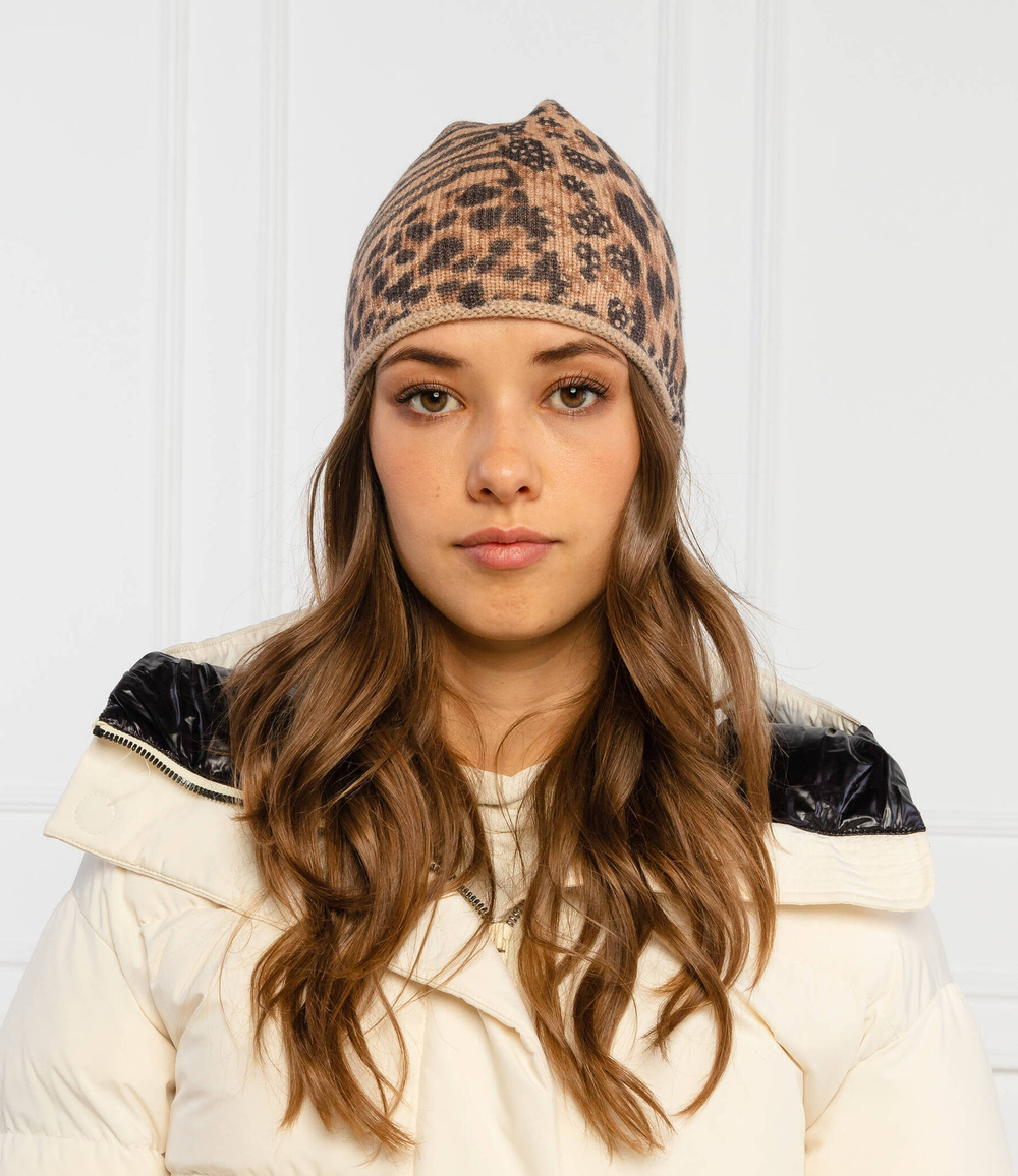 шапка animal Desigual - коричневый(21WAHA13)