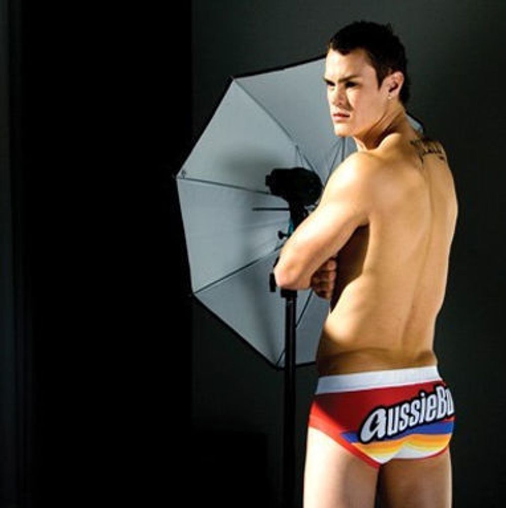 Мужские трусы брифы Aussiebum Spin Brief Red