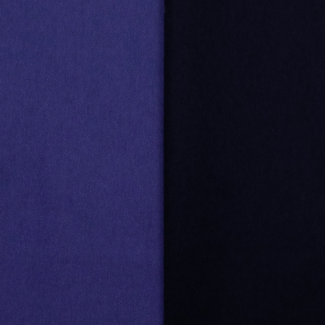 Двусторонний пальтовый кашемир с шерстью фиолетового и черничного оттенка