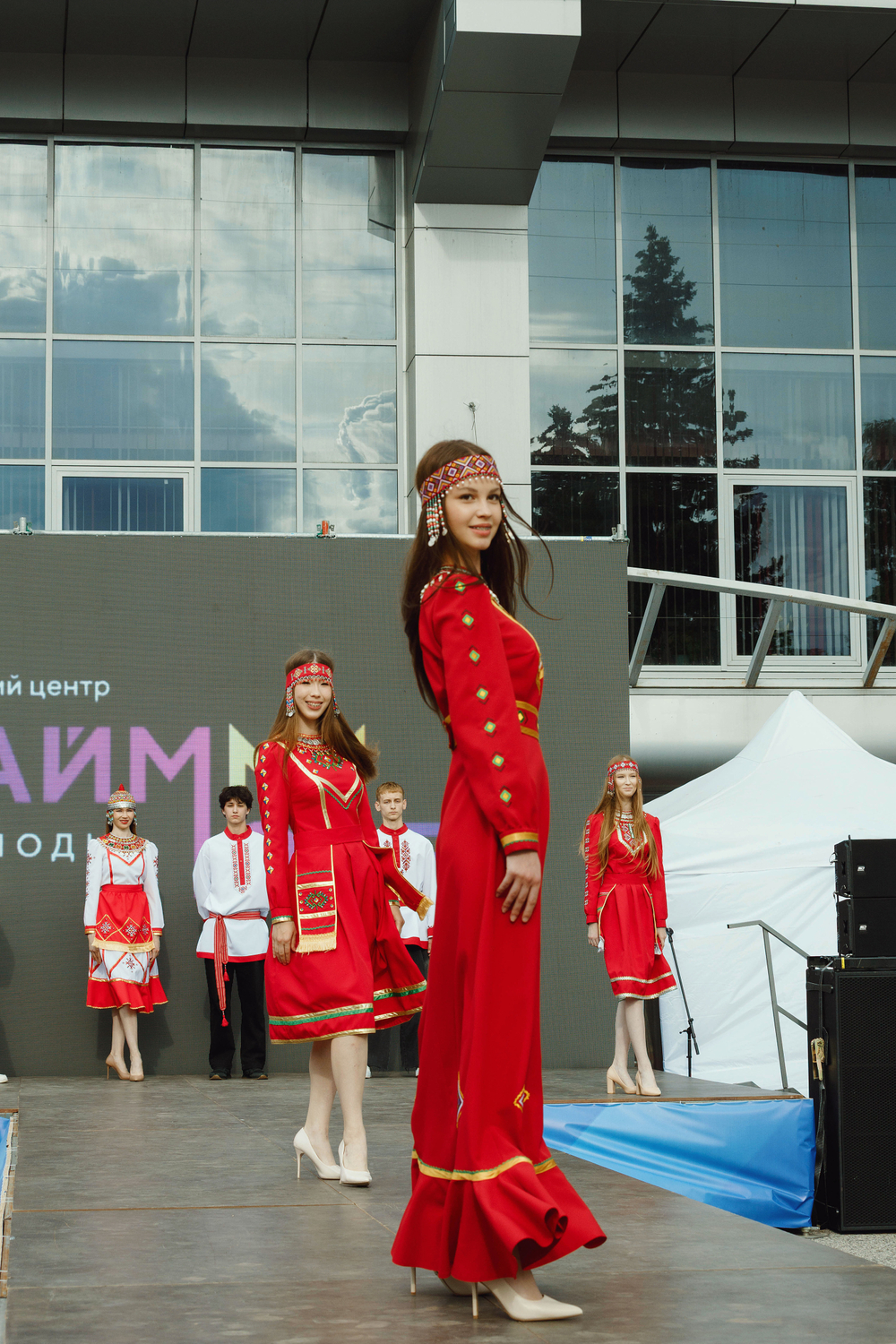 Платье «Чегеç» (Коллекция «Нарспи»)