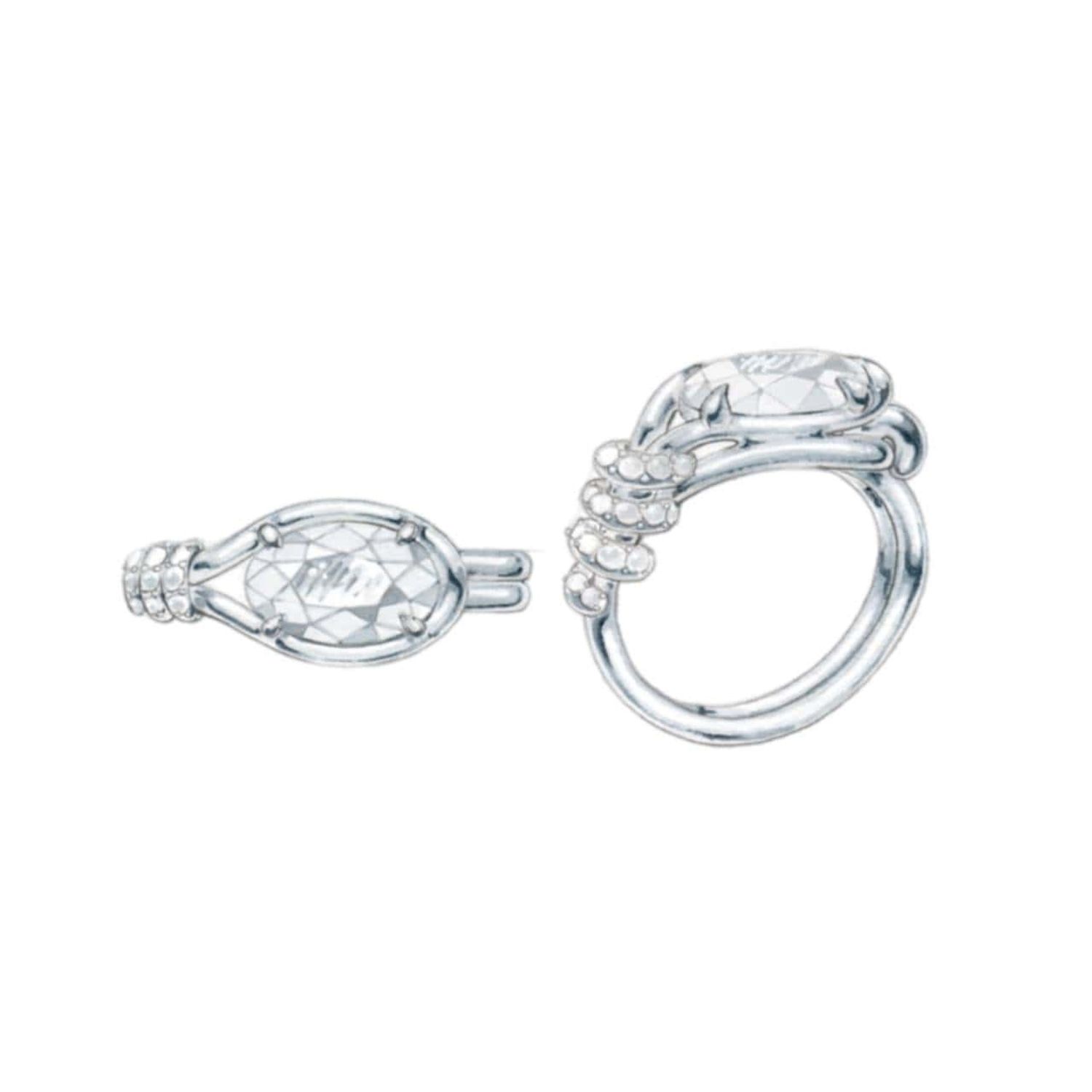 Кольцо Lariat Ring - Silver