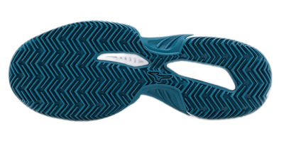 детские Кроссовки теннисные Mizuno Exceed Star Jr CC - white/moroccan blue/turquoise