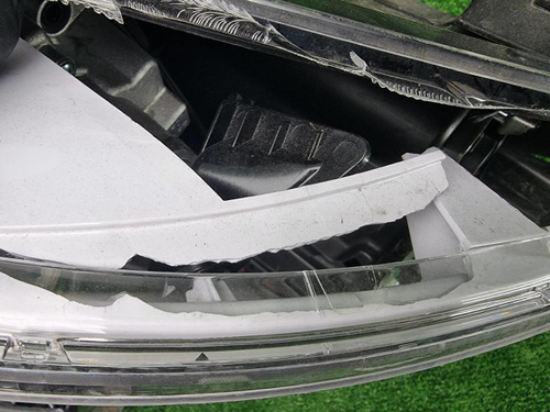 Битая Фара правая Kia Rio 4 FB (2020-2022) галоген