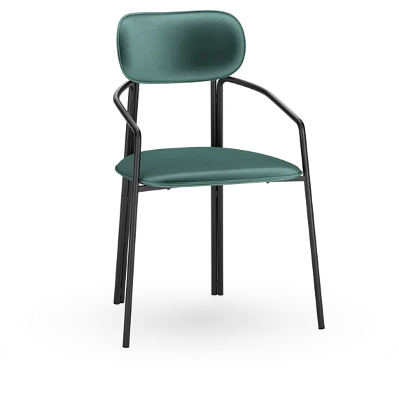 Стул Ror, Round, зеленый велюр