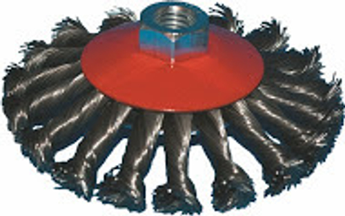 Крацовка (гайка) коническая, витая стальная проволока, d=115/22мм  (888) 3493615