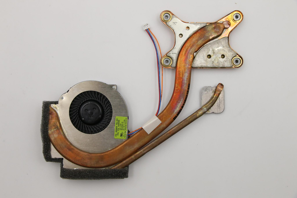 Радиатор с вентилятором для ноутбука Lenovo ThinkPad T410 (04W6596), оригинал