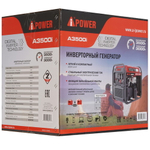 Генератор бензиновый A-iPower A3500i 3 кВт ручной стартер